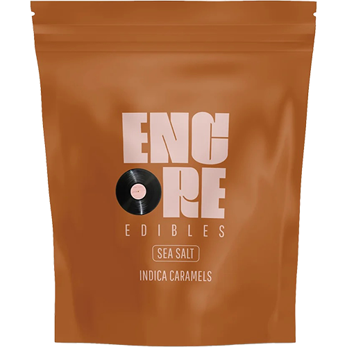 Encore Sea Salt Caramels edible indica cannabis